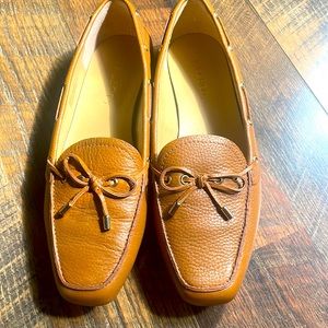 Talbots leather loafers